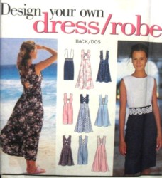 9107 DESIGN YR EMPIRE SLVLSS  ST-FLARE DRESS PATTERN 6-10, 12-16